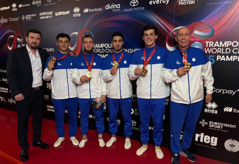 Азербайджанская сборная по тамблингу готовится к Кубку мира