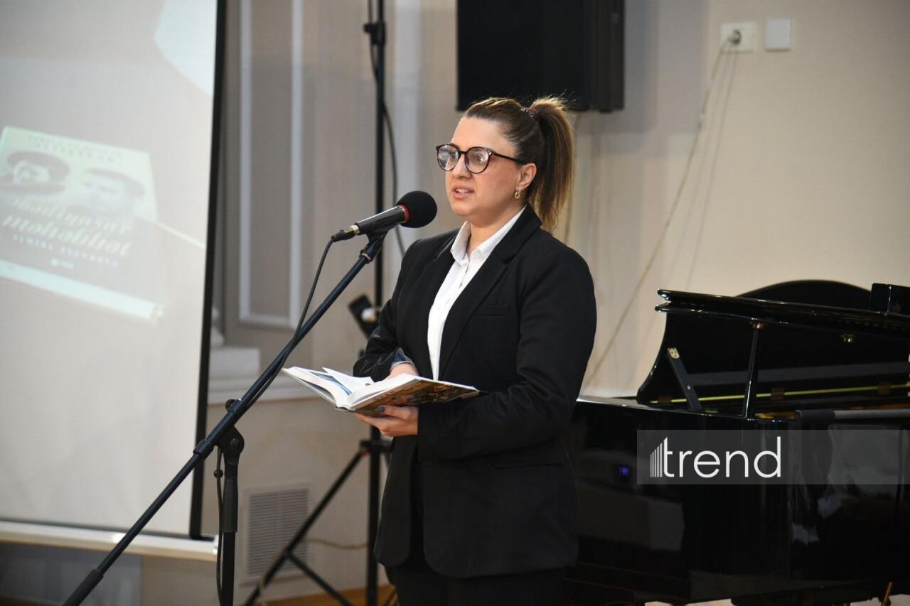 В Баку состоялся творческий вечер Эльмиры Ахундовой