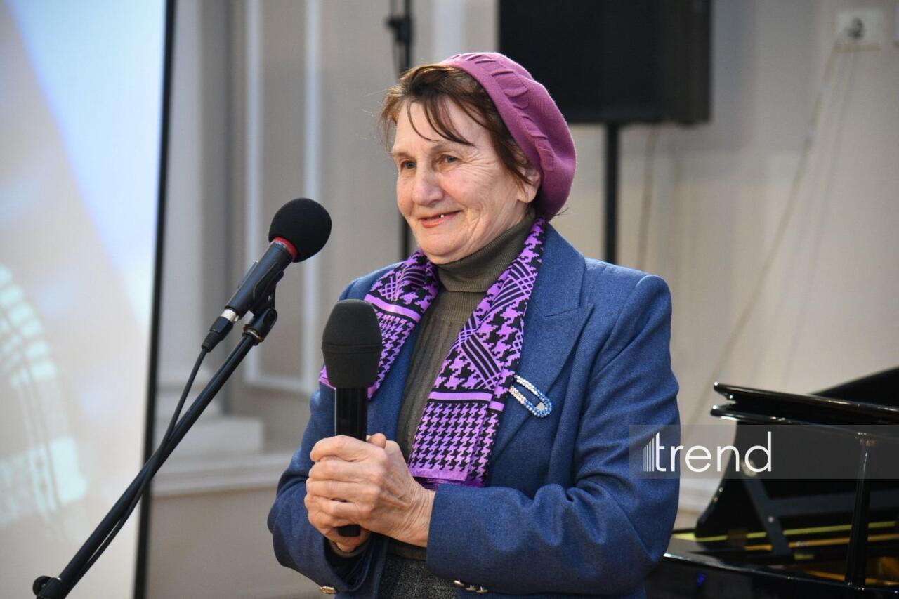 В Баку состоялся творческий вечер Эльмиры Ахундовой