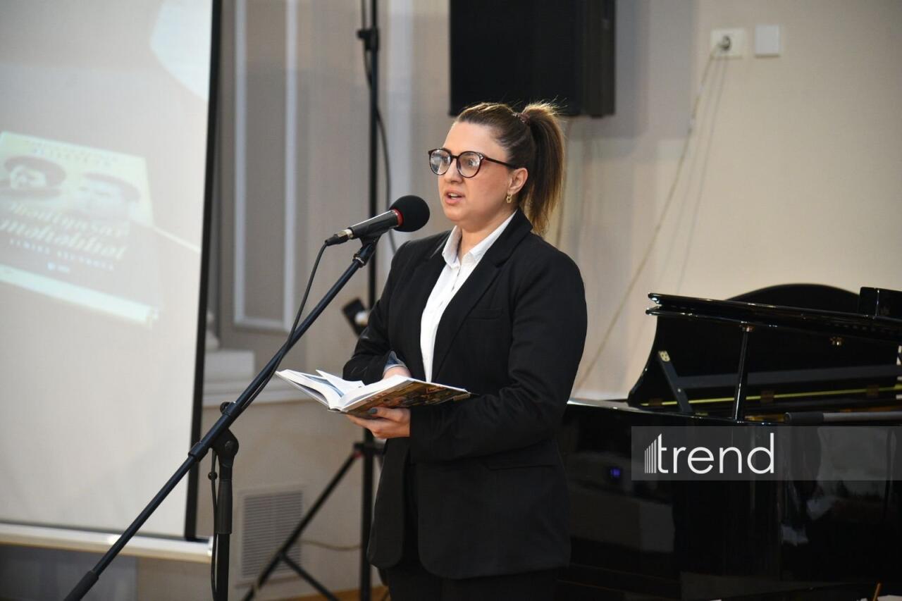 В Баку состоялся творческий вечер Эльмиры Ахундовой