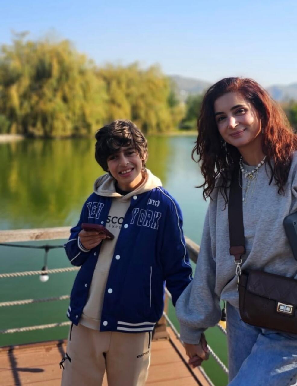 Айсель Агаева поздравила сына с днем рождения