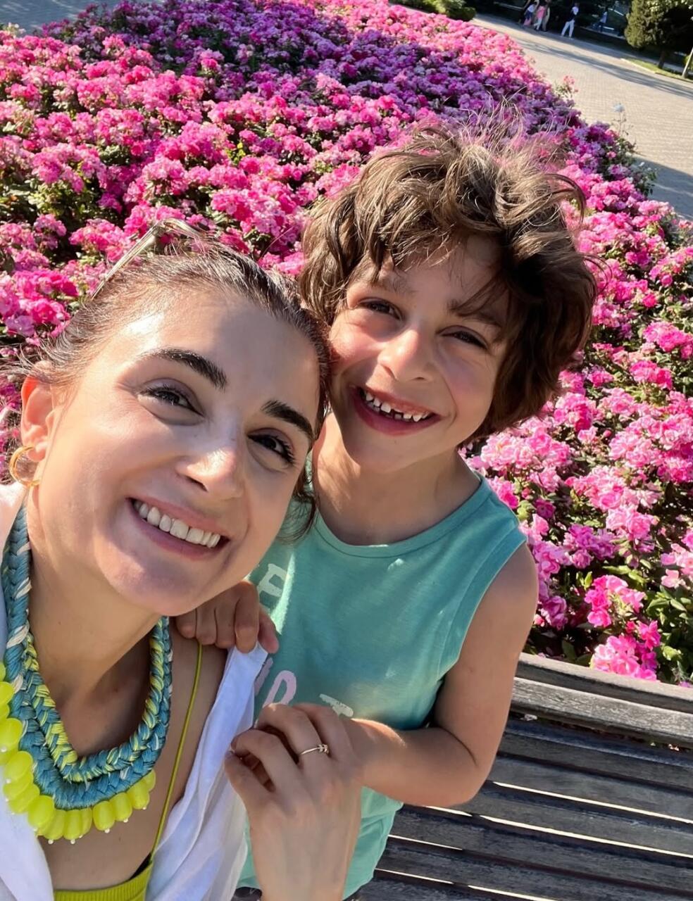 Айсель Агаева поздравила сына с днем рождения