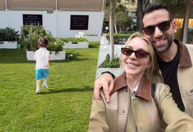 Линдси Лохан опубликовала редкие фото с мужем и сыном