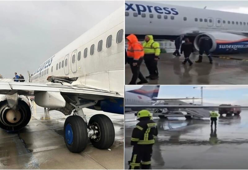 У самолета, готовившегося к взлету в Анталье, оторвалось колесо