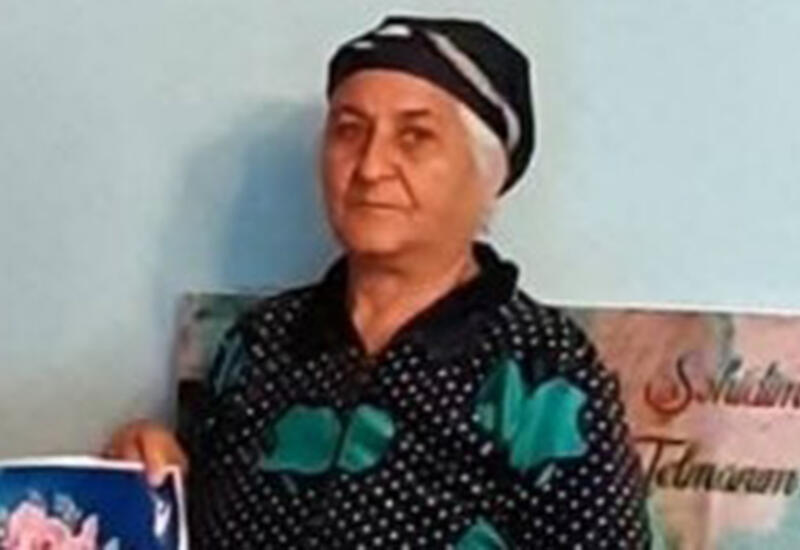 Şəhid oğlunun tabutu önündə qurban kəsdirən ana vəfat etdi