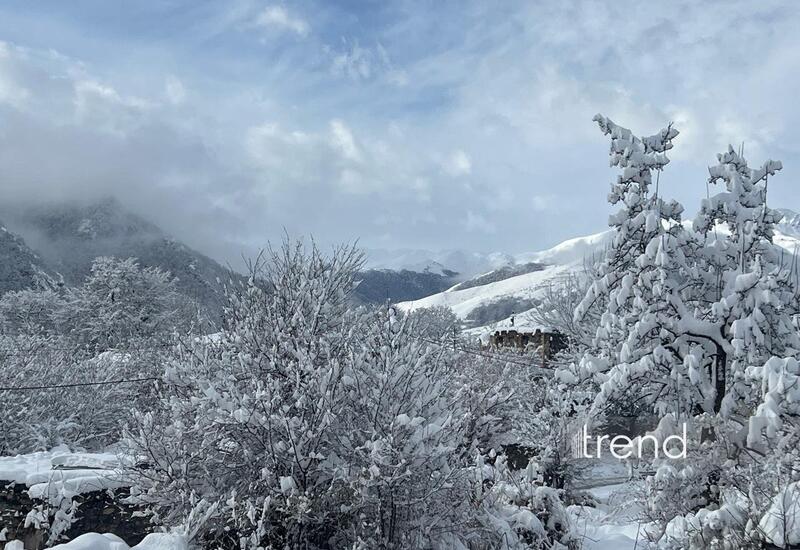 Kəlbəcərə 40 santimetrədək qar yağıb