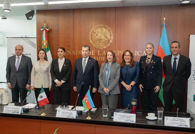 При организации Посольства Азербайджана в Мексике состоялась встреча депутатов с председателем Сената