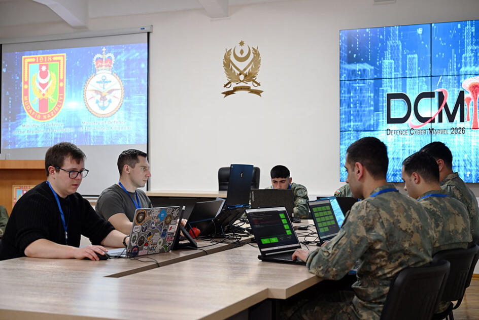 Военнослужащие Азербайджана и Великобритании приняли участие в учениях по кибербезопасности