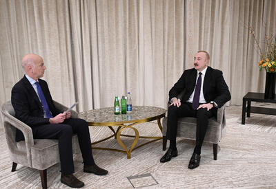 Президент Ильхам Алиев в Мюнхене дал интервью телеканалу France 24 - ФОТО - ВИДЕО