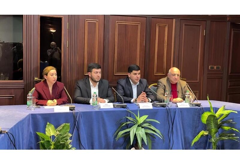 В рамках круглого стола с участием представителей гражданских обществ Азербайджана и Армении состоялась пресс-конференция