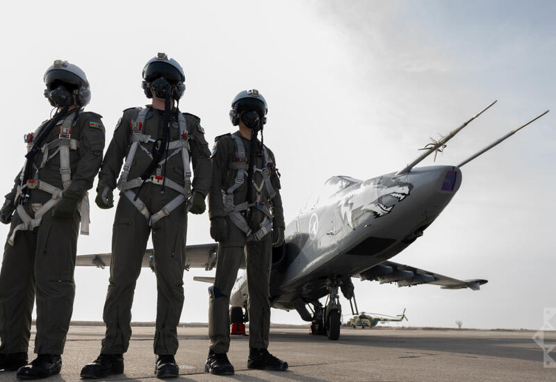 На страже неба Азербайджана