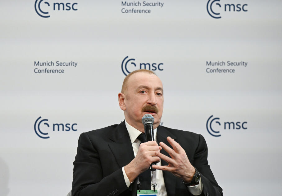 Президент Ильхам Алиев принял участие в панельных дискуссиях в Мюнхене