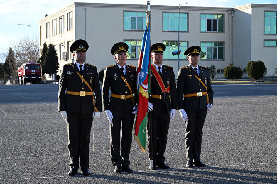 Azərbaycan Ordusunda andiçmə mərasimləri keçirilib
