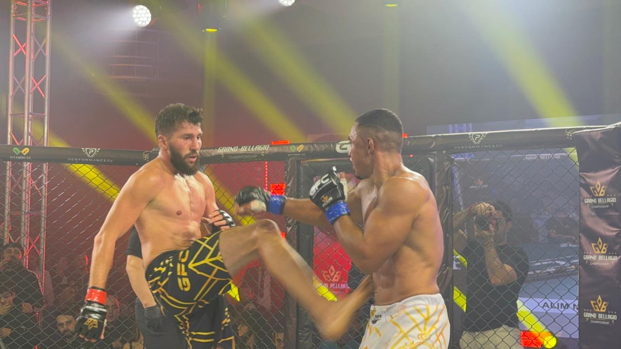 Алим Набиев одержал очередную победу в ММА на международном турнире в Батуми