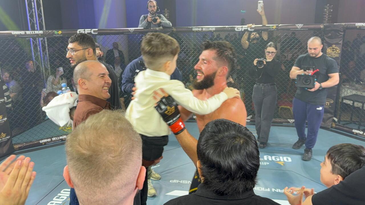 Алим Набиев одержал очередную победу в ММА на международном турнире в Батуми