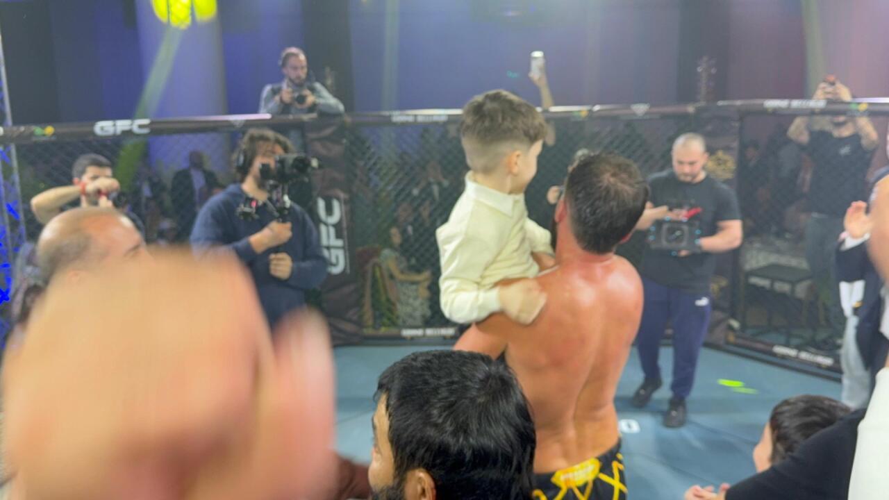 Алим Набиев одержал очередную победу в ММА на международном турнире в Батуми