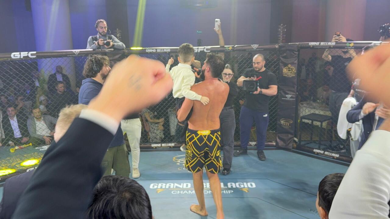 Алим Набиев одержал очередную победу в ММА на международном турнире в Батуми