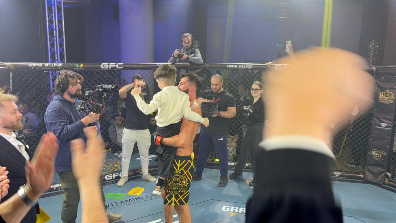 Алим Набиев одержал очередную победу в ММА на международном турнире в Батуми