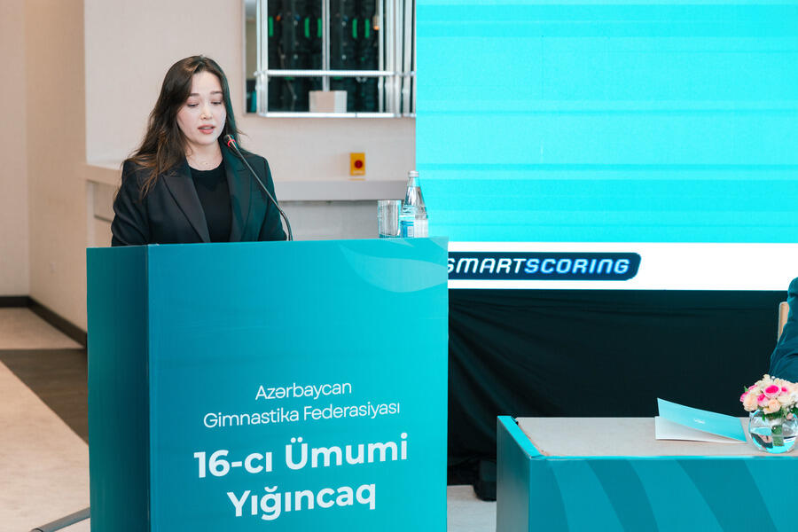 Mehriban Əliyeva yenidən Azərbaycan Gimnastika Federasiyasının prezidenti seçilib