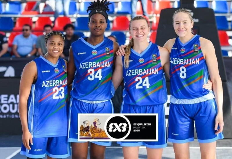 Сборная Азербайджана по баскетболу 3х3 впервые сыграет в Кубке чемпионов ФИБА