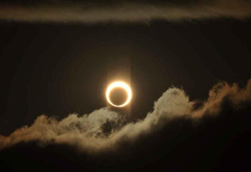 Завтра в небе появится "огненное кольцо"