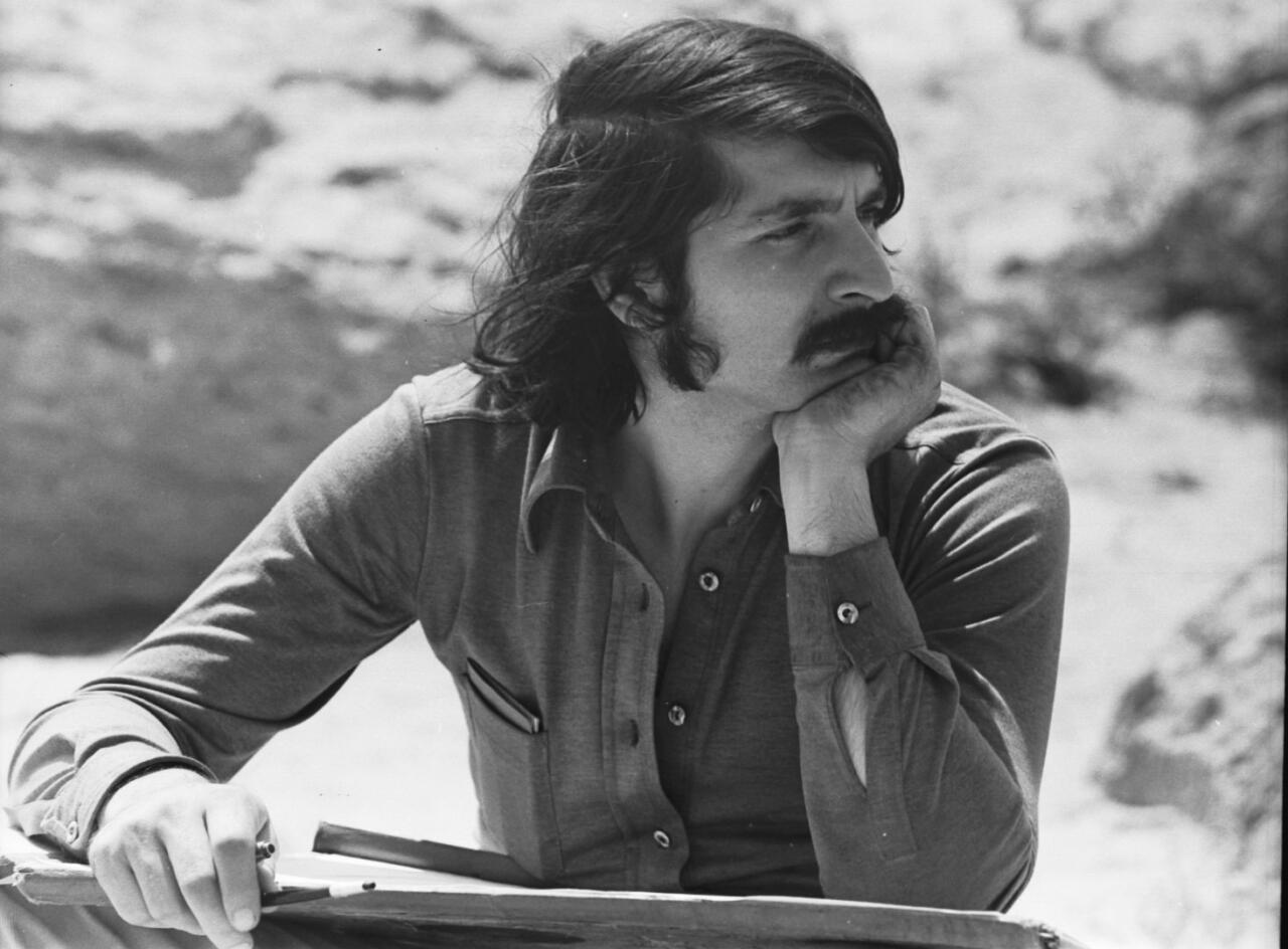 Творческие поиски народного художника Азербайджана Фархада Халилова в 1970 году