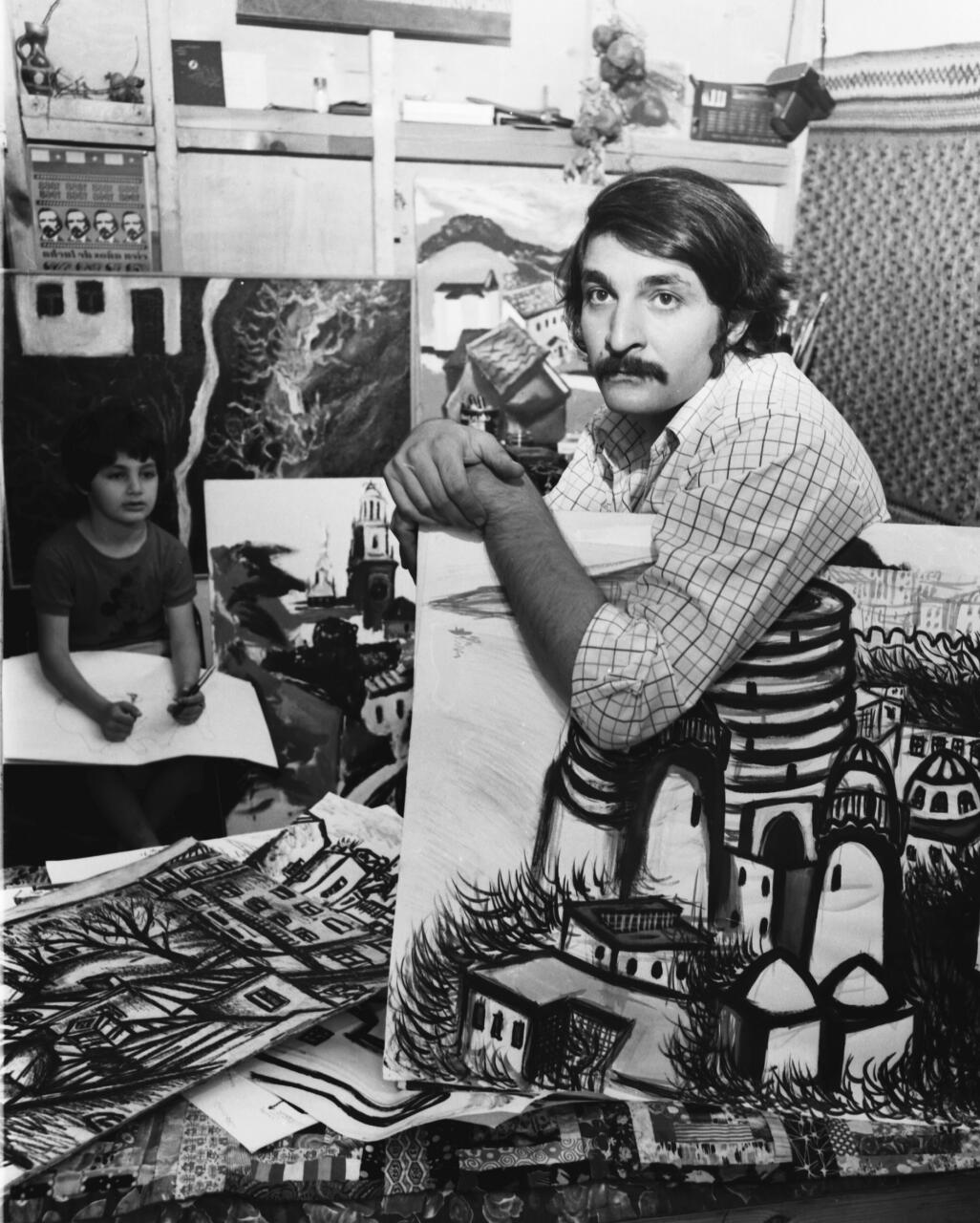 Творческие поиски народного художника Азербайджана Фархада Халилова в 1970 году