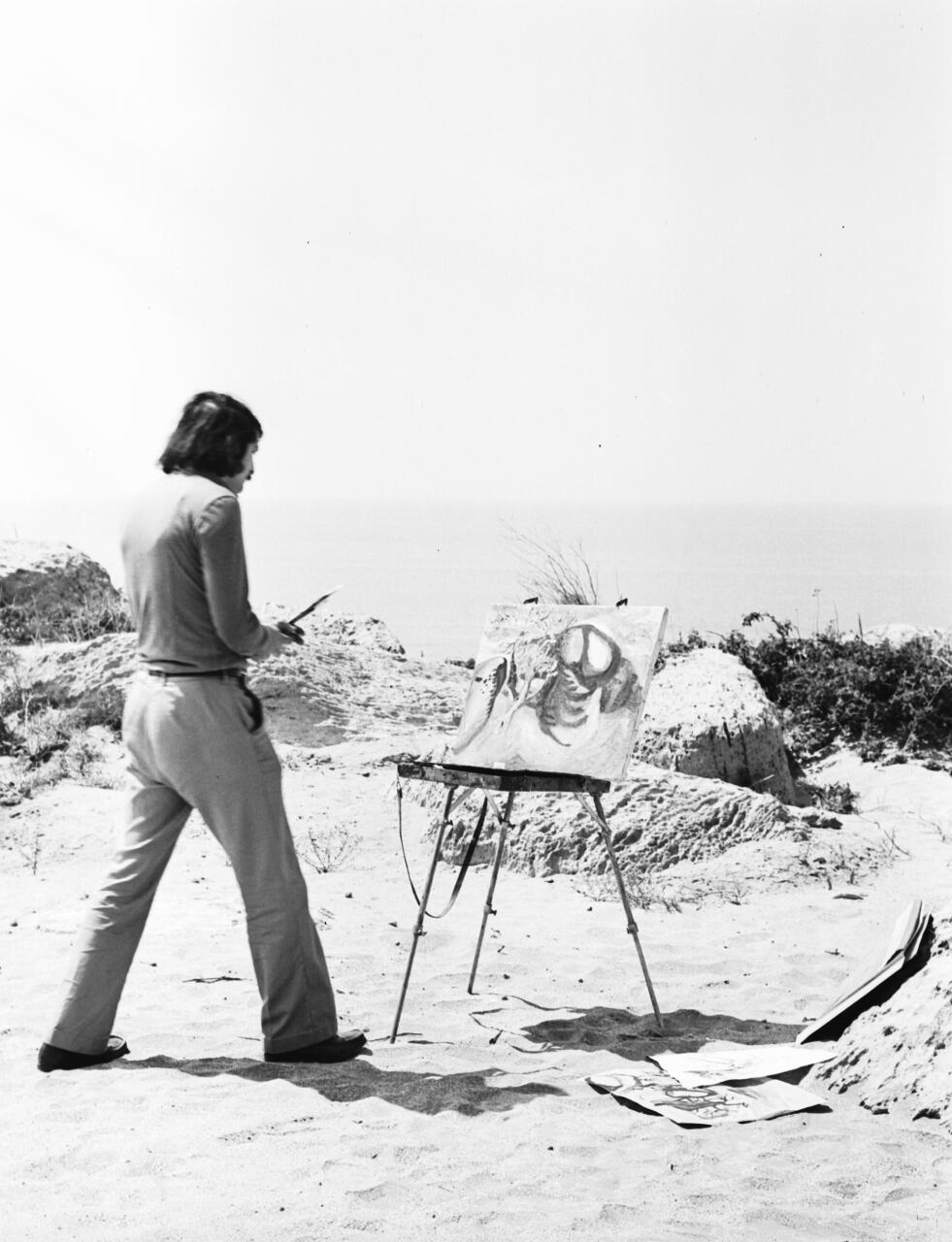 Творческие поиски народного художника Азербайджана Фархада Халилова в 1970 году