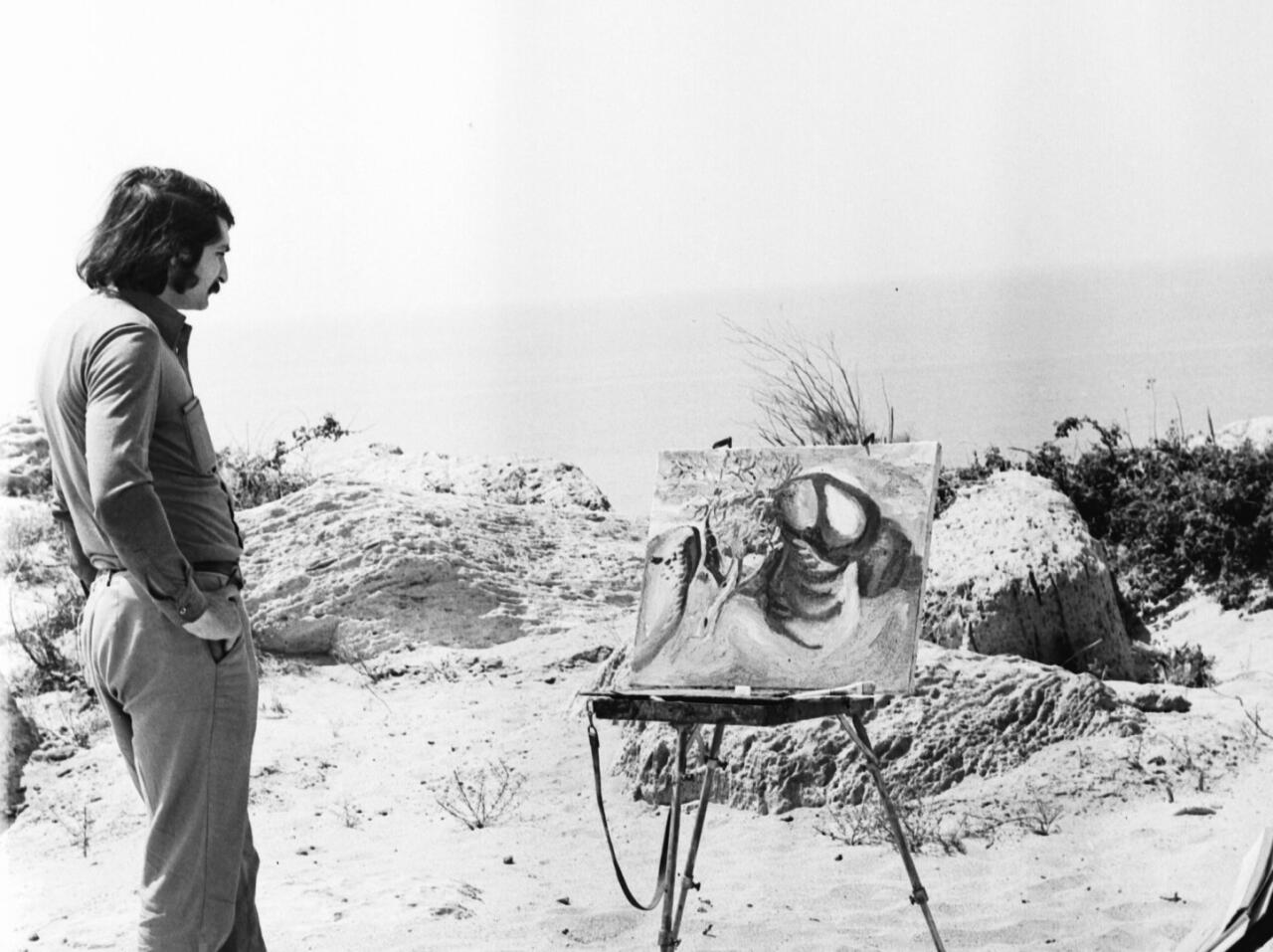 Творческие поиски народного художника Азербайджана Фархада Халилова в 1970 году