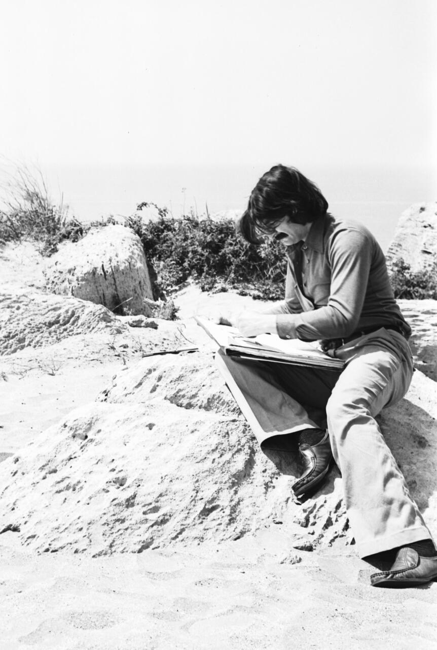 Творческие поиски народного художника Азербайджана Фархада Халилова в 1970 году