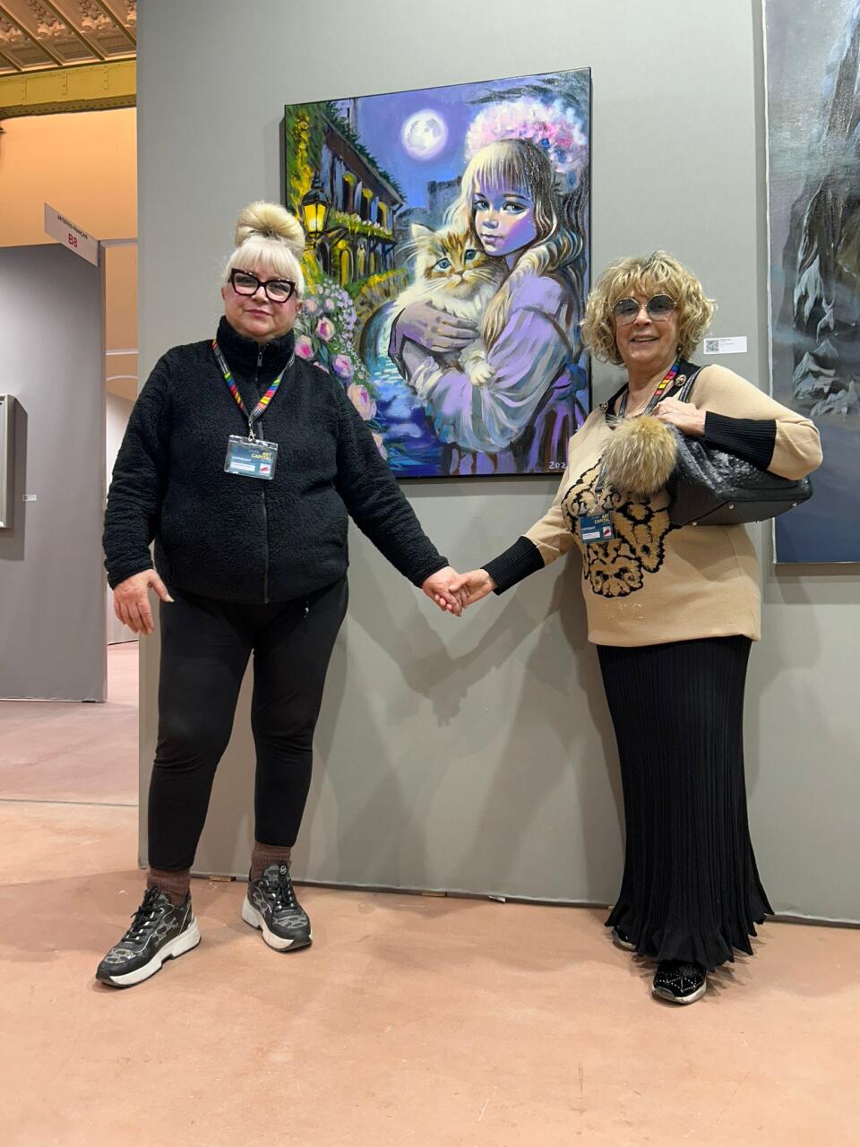 Картина азербайджанской художницы украсила главный арт-форум Парижа