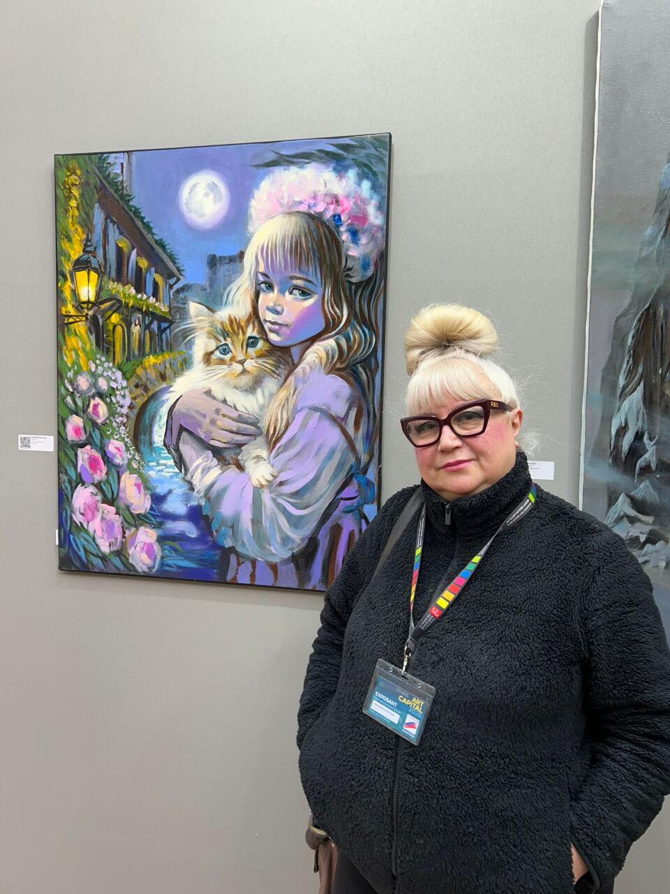 Картина азербайджанской художницы украсила главный арт-форум Парижа