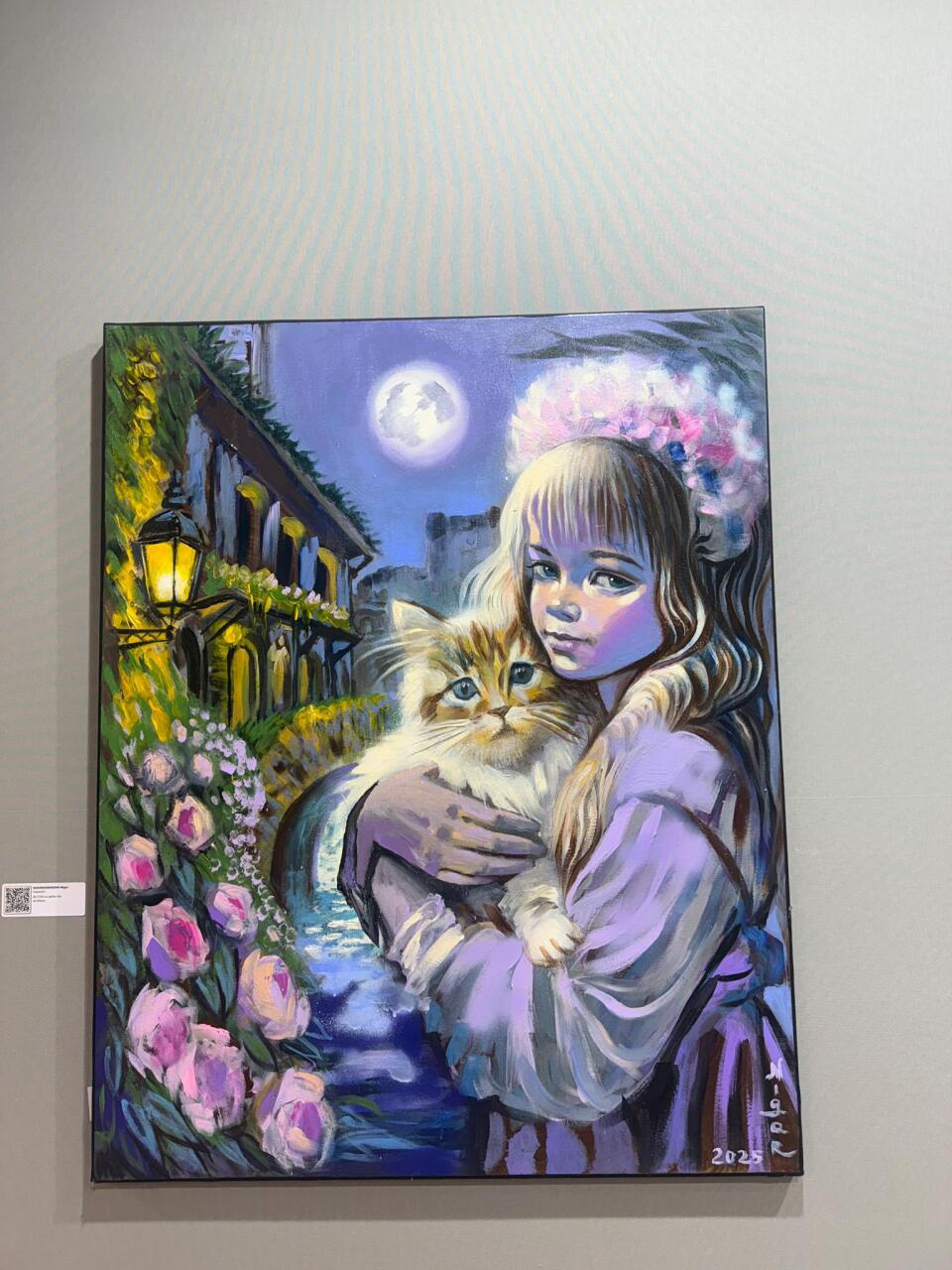 Картина азербайджанской художницы украсила главный арт-форум Парижа