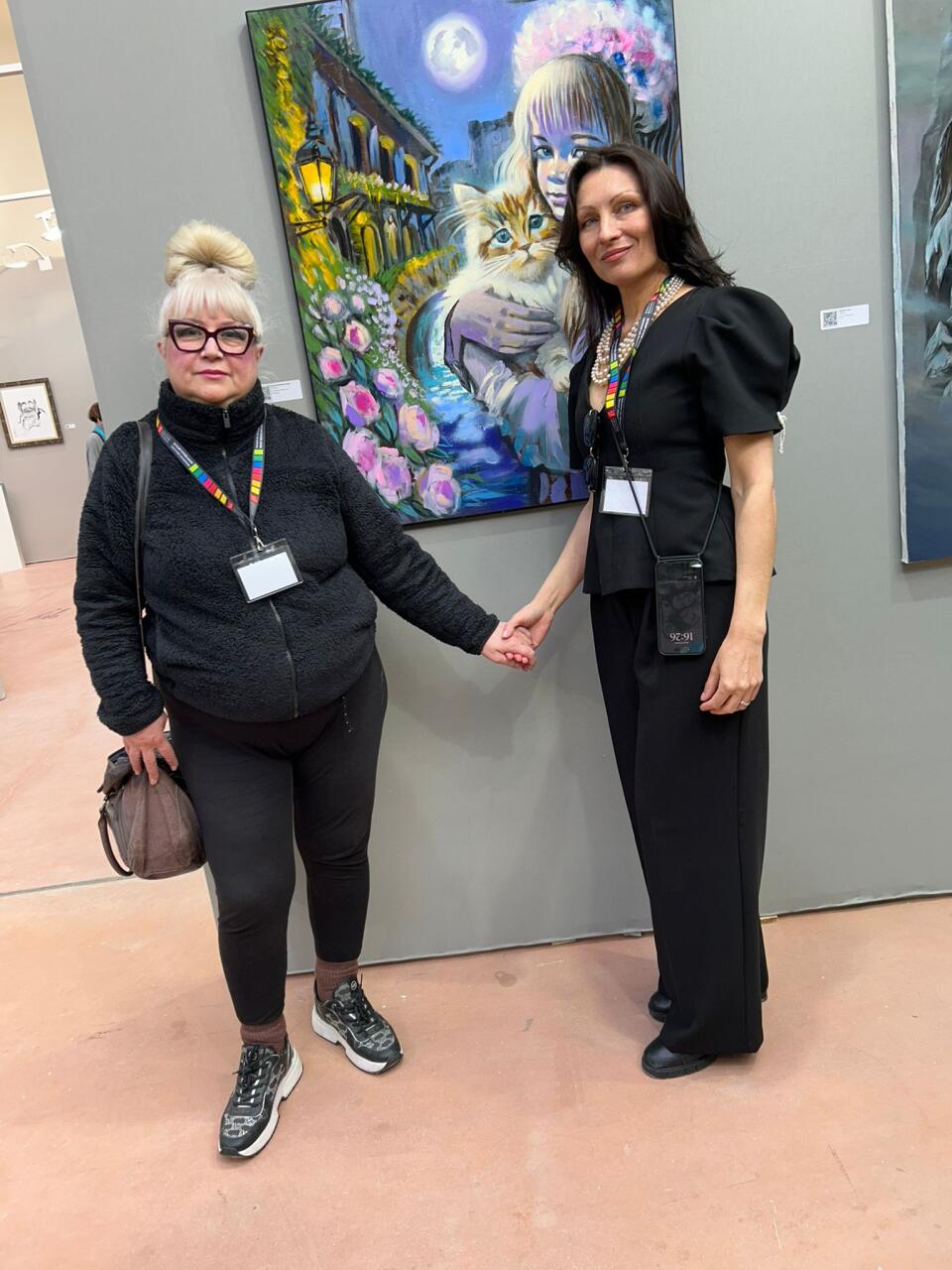 Картина азербайджанской художницы украсила главный арт-форум Парижа