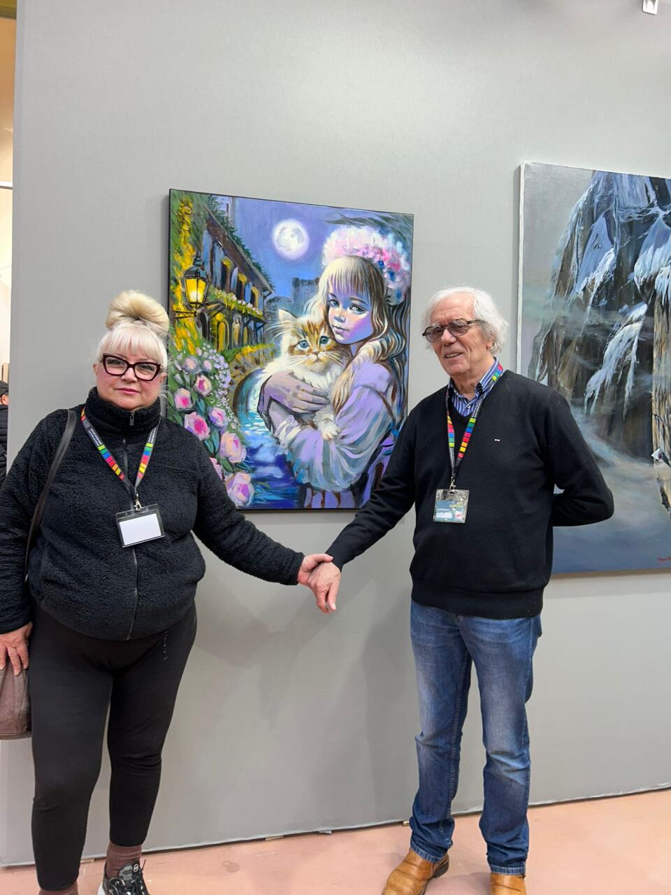 Картина азербайджанской художницы украсила главный арт-форум Парижа