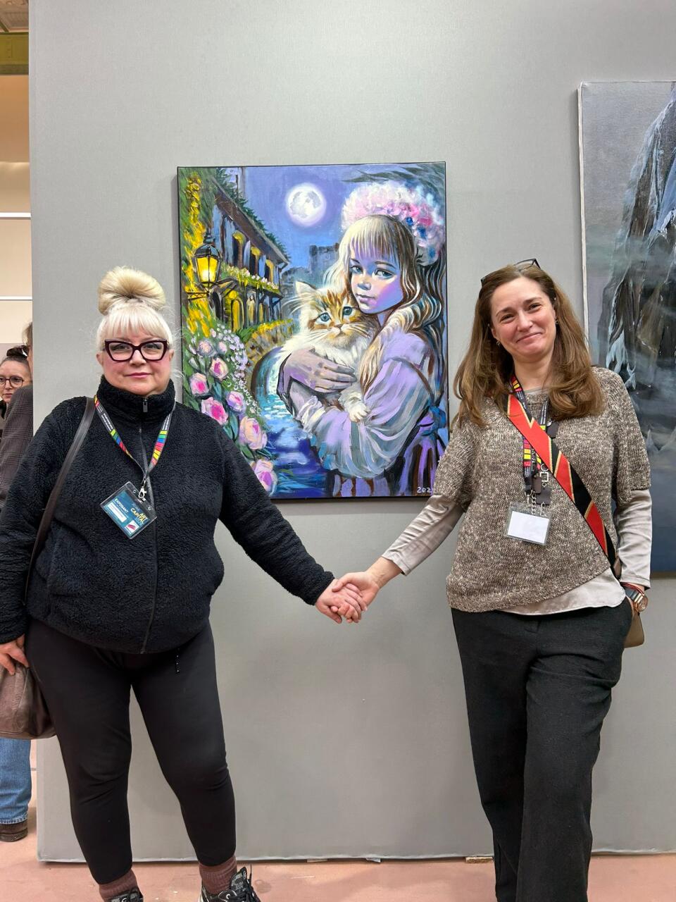 Картина азербайджанской художницы украсила главный арт-форум Парижа