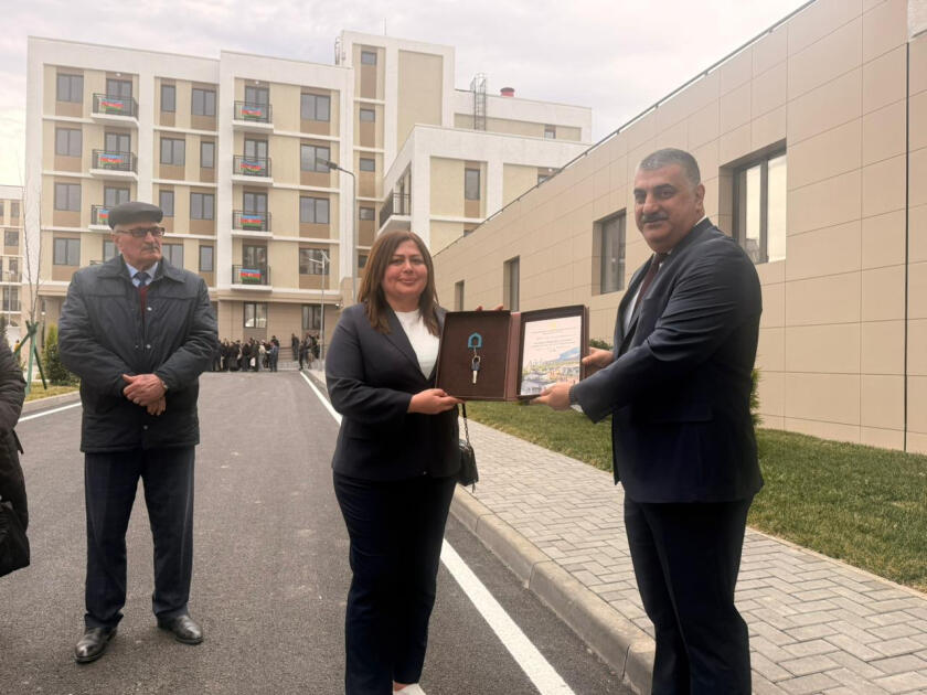 В городе Агдам 120 семьям вручили ключи от квартир