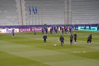 "Карабах" провел тренировку в преддверии матча с "Ньюкаслом"