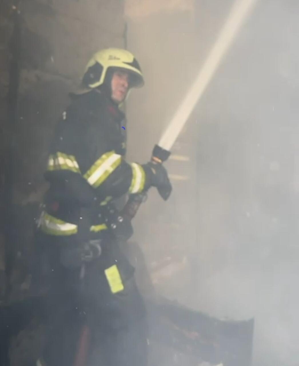 Пожар в центре Баку локализован