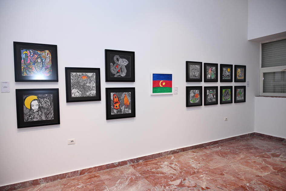 Heydər Əliyev Fondunun vitse-prezidenti Leyla Əliyeva və Bakı Media Mərkəzinin rəhbəri Arzu Əliyeva Tiranada MAMA “Ana təbiət” beynəlxalq incəsənət sərgisinin açılışında iştirak ediblər