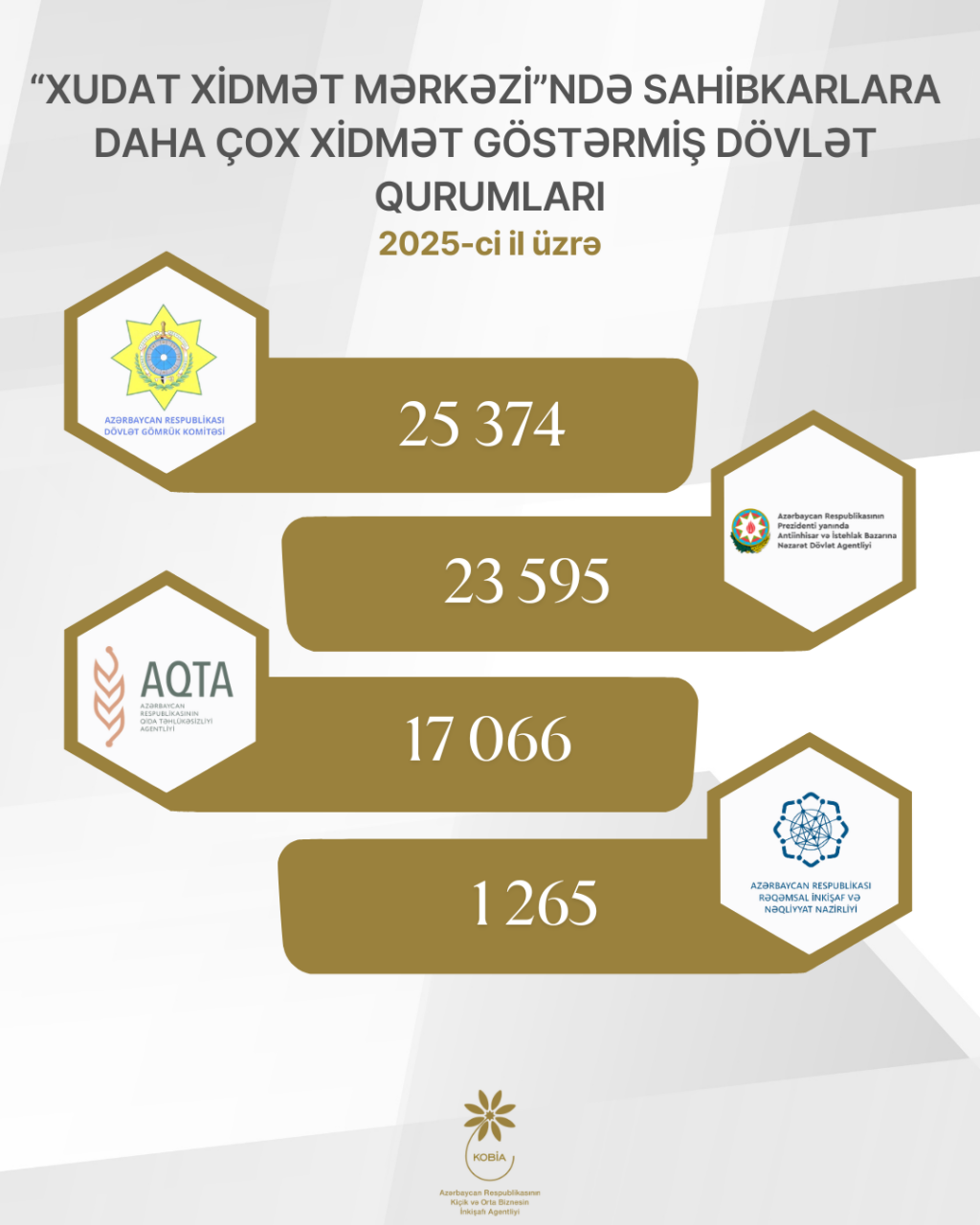Sahibkarlar 2025-ci ildə daha çox hansı xidmətlərdən istifadə ediblər