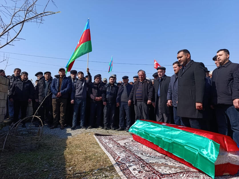 В Сабирабаде преданы земле останки считавшегося пропавшим без вести шехида Первой Карабахской войны Расула Агаева