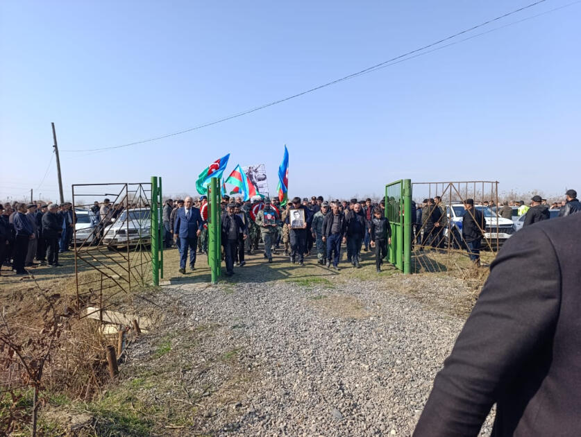 В Сабирабаде преданы земле останки считавшегося пропавшим без вести шехида Первой Карабахской войны Расула Агаева