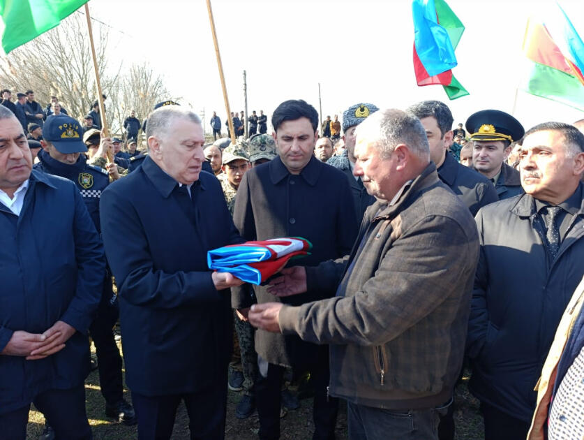 В Сабирабаде преданы земле останки считавшегося пропавшим без вести шехида Первой Карабахской войны Расула Агаева