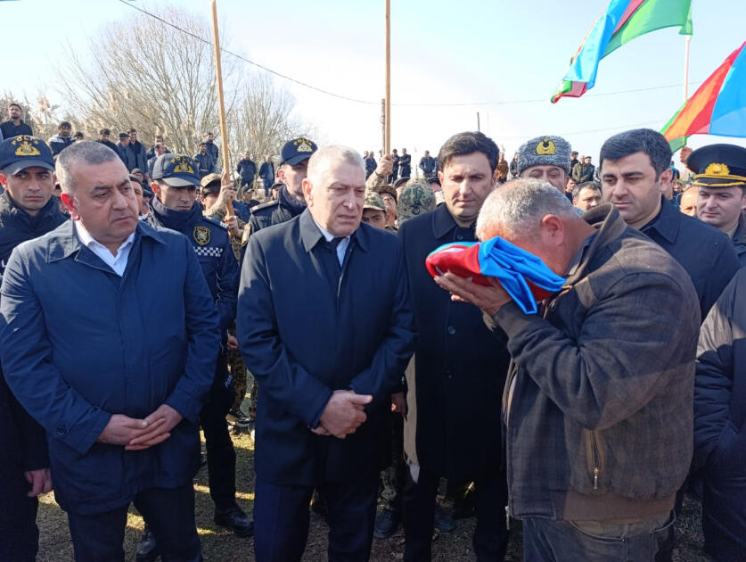 В Сабирабаде преданы земле останки считавшегося пропавшим без вести шехида Первой Карабахской войны Расула Агаева