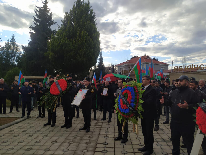 В Балакене преданы земле останки шехида Джаваншира Гасанова