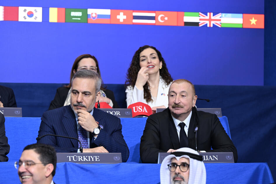 Prezident İlham Əliyev Vaşinqtonda Sülh Şurasının ilk iclasında iştirak edib