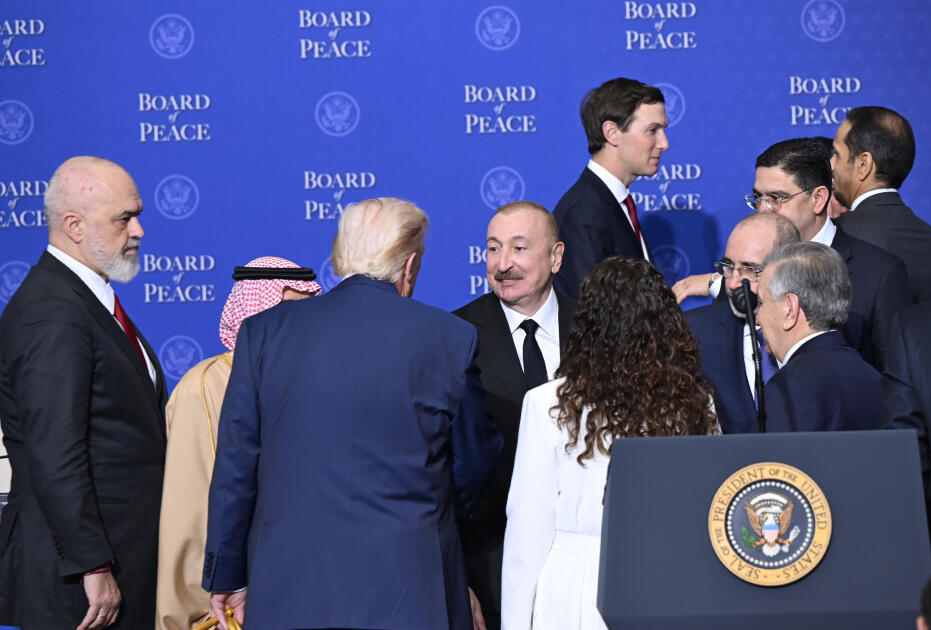 Prezident İlham Əliyev Vaşinqtonda Sülh Şurasının ilk iclasında iştirak edib