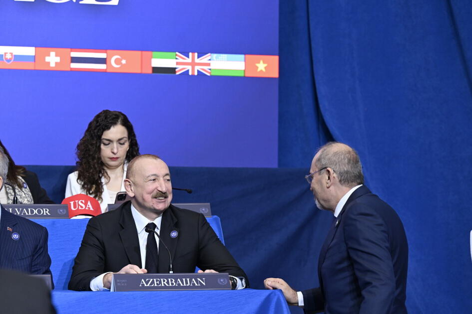 Prezident İlham Əliyev Vaşinqtonda Sülh Şurasının ilk iclasında iştirak edib