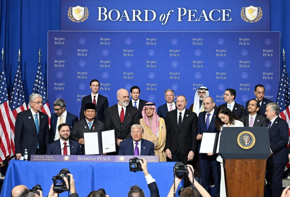 Prezident İlham Əliyev Vaşinqtonda Sülh Şurasının ilk iclasında iştirak edib